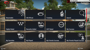 Realistic Golf Course