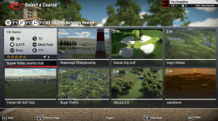 Realistic Golf Course